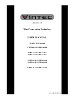 Vintec V26SG e SS/S3 User Manual preview