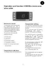 Preview for 7 page of Vintec V300SG2e Instructions For Use Manual