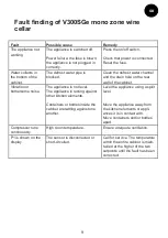 Preview for 9 page of Vintec V300SG2e Instructions For Use Manual