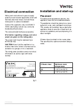 Preview for 10 page of Vintec VWM306PBA-L User Manual