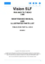 Preview for 2 page of Vinten 3395 Maintenance Manual