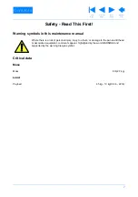 Preview for 7 page of Vinten 3395 Maintenance Manual