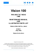 Preview for 2 page of Vinten 3466 Maintenance Manual