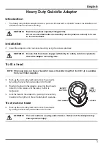 Предварительный просмотр 3 страницы Vinten 3490-3 Operating Instructions Manual