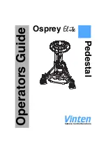 Preview for 1 page of Vinten Osprey Elite OB 3574-3B Operator'S Manual