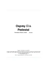 Preview for 2 page of Vinten Osprey Elite OB 3574-3B Operator'S Manual