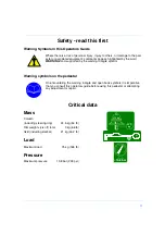 Preview for 3 page of Vinten Osprey Elite OB 3574-3B Operator'S Manual