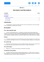 Preview for 11 page of Vinten pro-touch Pro-10 System Maintenance Manual