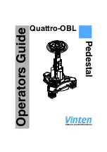 Предварительный просмотр 1 страницы Vinten Quattro-OBL Operator'S Manual