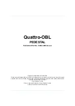 Предварительный просмотр 2 страницы Vinten Quattro-OBL Operator'S Manual