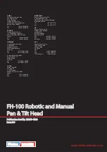 Предварительный просмотр 38 страницы Vinten RADAMEC Fusion FH-100 Operator'S Manual