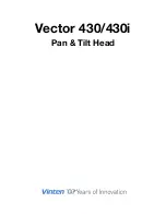 Preview for 2 page of Vinten vector 430 Operator'S Manual