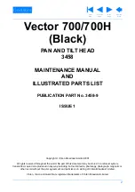 Preview for 2 page of Vinten Vector 700 Maintenance Manual