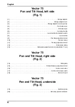 Preview for 7 page of Vinten Vector 75 V4095-0001 Operator'S Manual