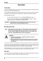 Preview for 9 page of Vinten Vector 75 V4095-0001 Operator'S Manual