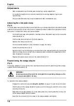 Preview for 15 page of Vinten Vector 75 V4095-0001 Operator'S Manual