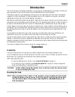 Preview for 8 page of Vinten vector 750 Operating Instructions Manual