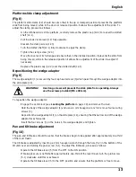 Preview for 14 page of Vinten vector 750 Operating Instructions Manual