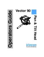 Preview for 1 page of Vinten Vector 90 Operator'S Manual