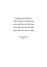 Предварительный просмотр 2 страницы Vinten Vision 10AS Operator'S Manual