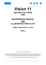 Preview for 2 page of Vinten Vision 11 Maintenance Manual