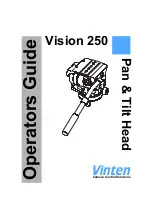 Предварительный просмотр 1 страницы Vinten Vision 250 Operator'S Manual