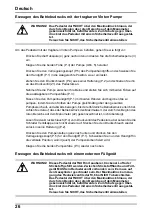 Preview for 27 page of Vinten Vision Ped Plus Operating Instructions Manual