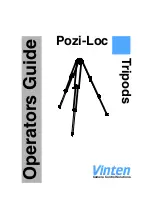 Preview for 1 page of Vinten Vision Pozi-Loc 3770-3 Operator'S Manual