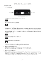 Preview for 9 page of Vinvautz GRAND CRU CLASSE VZ22BI Instruction Manual