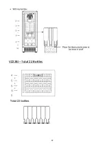 Preview for 17 page of Vinvautz GRAND CRU CLASSE VZ22BI Instruction Manual