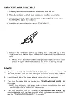 Preview for 4 page of Vinyl Styl SW-196B-REC Manual