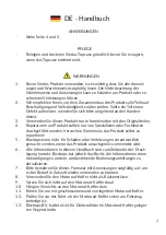 Preview for 7 page of Vinz BIS604 Instruction Manual