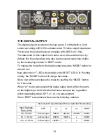 Preview for 13 page of Violectric DAC V800 User Manual