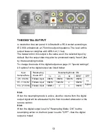 Предварительный просмотр 13 страницы Violectric dac v850 User Manual