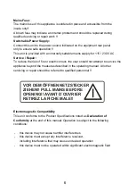 Preview for 6 page of Violectric HPA V 100 User Manual