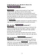 Preview for 3 page of Violectric HPA V181 User Manual