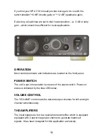 Preview for 16 page of Violectric HPA V181 User Manual