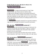 Preview for 3 page of Violectric HPA V200 User Manual