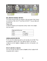 Предварительный просмотр 12 страницы Violectric HPA V200 User Manual