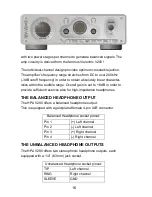 Предварительный просмотр 16 страницы Violectric HPA V280 User Manual