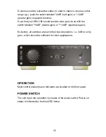 Preview for 13 page of Violectric HPA V90 User Manual