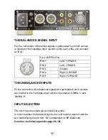 Предварительный просмотр 12 страницы Violectric PPA V600 User Manual