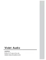 Preview for 42 page of Violet Audio ADP61 User Manual