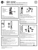 Предварительный просмотр 1 страницы Violife slim sonic Manual