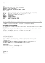 Preview for 3 page of Vion A4003 Instructions