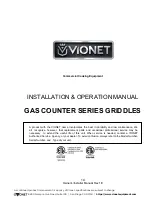 Preview for 14 page of Vionet GAS COUNTER SERIES Installation & Operation Manual