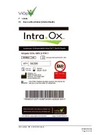 Preview for 22 page of ViOptix Intra.Ox 2.0 Instructions For Use Manual