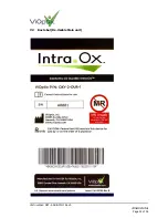 Preview for 23 page of ViOptix Intra.Ox 2.0 Instructions For Use Manual