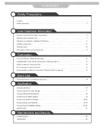 Предварительный просмотр 2 страницы VIORE LC26VF59 Operating Instructions Manual