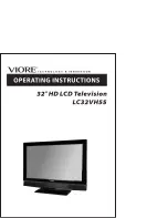 Предварительный просмотр 1 страницы VIORE LC32VH55 Operating Instructions Manual